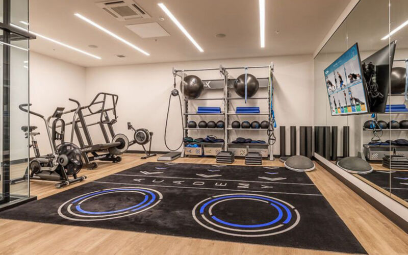 Aktiv Academy Gym Design Multifamily fitness center
