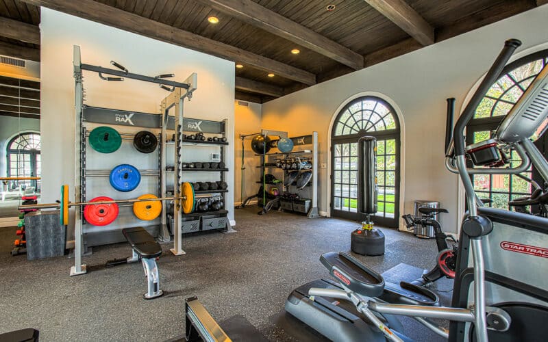 home gym functional training and gym storage